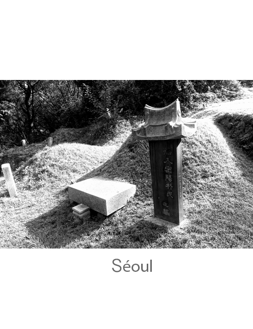 Séoul cimetière Parc 1