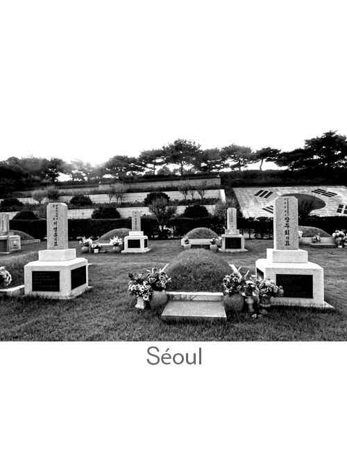 Séoul cimetière du 19 Avril